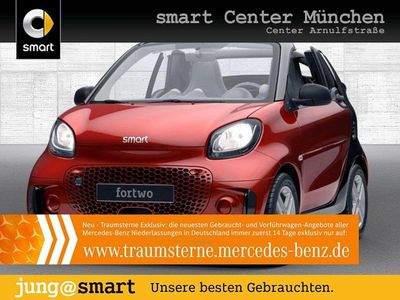 Rot Gebraucht 2021 Smart ForTwo Electric Drive Passion Cabrio | 11.790 € (Fairer Preis)