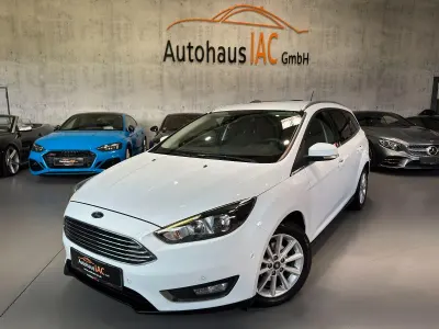 Brugt Ford Focus Titanium 125 HK (91 kW) 2018 Hvid Stationcar