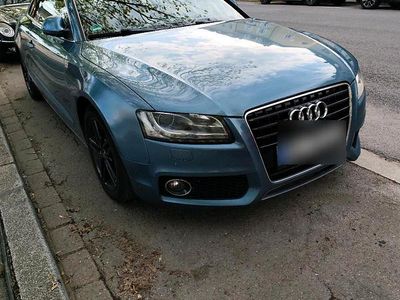 Usata Audi A5 S-Line 265 CV (194 kW) 2009 Blu Coupé