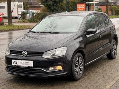 Gebraucht VW Polo Allstar 90 PS (66 kW) 2016 Schwarz Kleinwagen