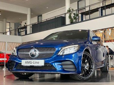 Gebraucht Mercedes C300e AMG line 306 PS (225 kW) 2020 Blau Limousine