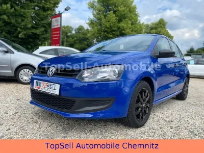 Gebraucht VW Polo Trendline 60 PS (44 kW) 2012 Blau Kleinwagen