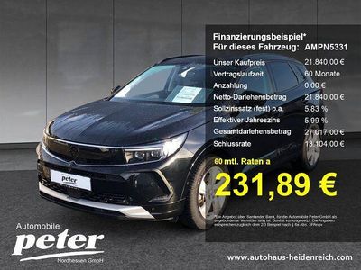 Gebraucht Opel Grandland X Ultimate 181 PS (133 kW) 2022 Schwarz SUV