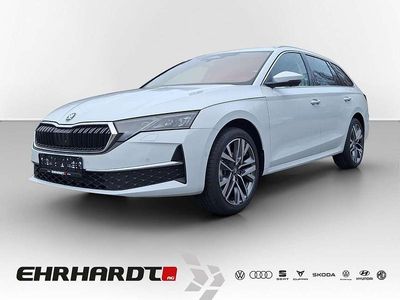 Neu Skoda Octavia 150 PS (110 kW) 2025 Moonweiss metallic Kombi