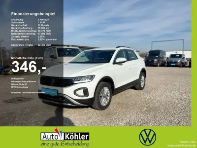 Begagnad VW T-Roc Life 150 HK (110 kW) 2023 Vit SUV