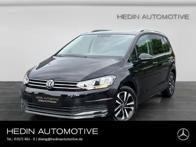 Gebraucht VW Touran United 150 PS (110 kW) 2020 Schwarz Van / Kleinbus