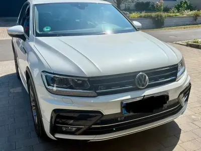 Gebraucht VW Tiguan R-line 150 PS (110 kW) 2017 Weiß SUV