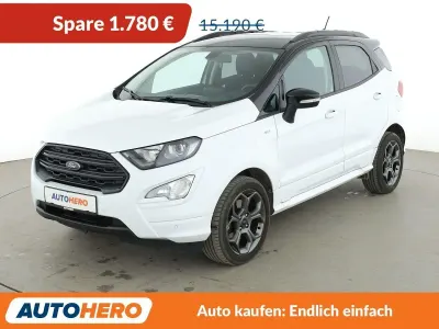 Gebraucht Ford Ecosport ST-Line 125 PS (91 kW) 2019 Weiß SUV