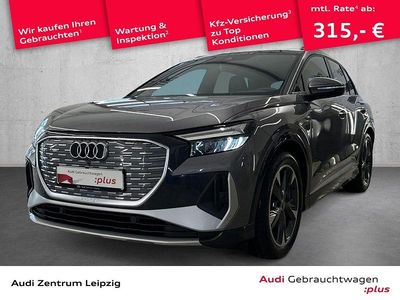 Gebraucht Audi Q4 e-tron Ambiente 150 kW (204 PS) 2022 Taifungrau metallic SUV