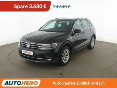 Gebraucht VW Tiguan Highline 179 PS (131 kW) 2018 Deep black SUV