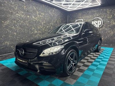 Schwarz Gebraucht 2020 Mercedes C220 AMG line Kombi | 25.999 € (Superpreis)