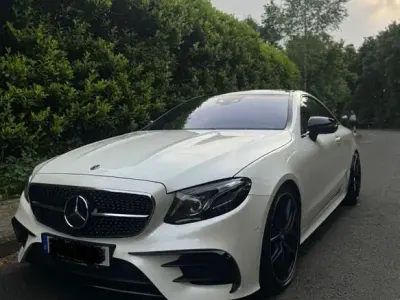 Brugt Mercedes E400 AMG 340 HK (250 kW) 2020 Hvid