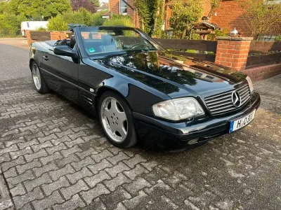 Gebraucht Mercedes SL500 306 PS (225 kW) 1999 Schwarz Cabrio