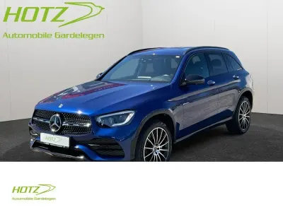 Second-hand Mercedes GLC300 AMG line 194 CP (142 kW) 2021 Albastru Monovolum