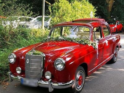 Usado Mercedes 219 85 HP (62 kW) 1957 Vermelho Sedan