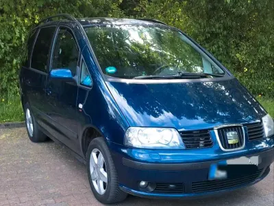 Gebraucht Seat Alhambra 140 PS (102 kW) 2006 Blau Van / Kleinbus