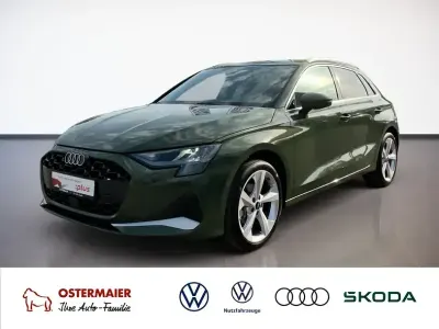 Used Audi A3 Advanced Plus 116 HP (85 kW) 2025 Green Sedan