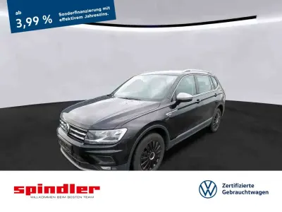 Gebraucht VW Tiguan Allspace Comfortline 150 PS (110 kW) 2021 Deep black perleffekt SUV