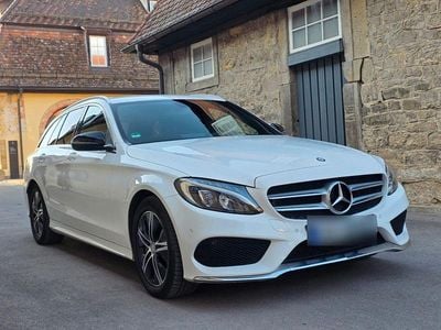 Gebraucht Mercedes C250 AMG line 204 PS (150 kW) 2015 Weiß Kombi