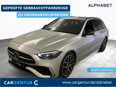 Gebraucht Mercedes C220 AMG line 200 PS (147 kW) 2023 Silber Limousine