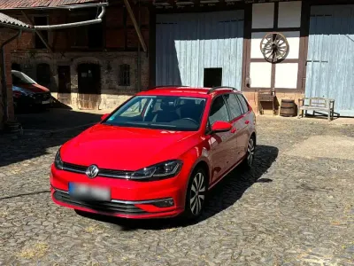 Gebraucht VW Golf VII 116 PS (85 kW) 2017 Rot Kombi