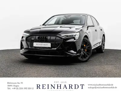 Gebraucht Audi e-tron Sportback Black Edition 300 kW (408 PS) 2022 Mythosschwarz metallic SUV