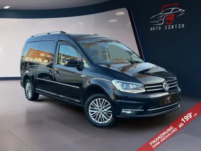 Gebraucht VW Caddy Highline 131 PS (96 kW) 2019 Schwarz Van / Kleinbus