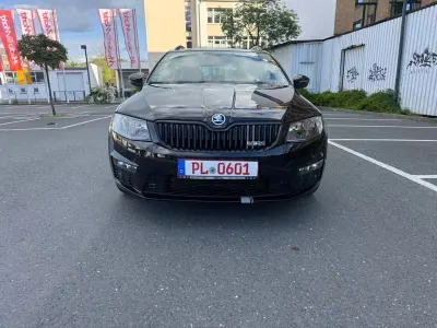 Gebraucht Skoda Octavia RS 184 PS (135 kW) 2014 Schwarz Kleinwagen
