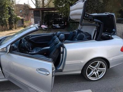 Gebraucht Mercedes CLK200 Avantgarde 170 PS (125 kW) 2005 Silber Cabrio