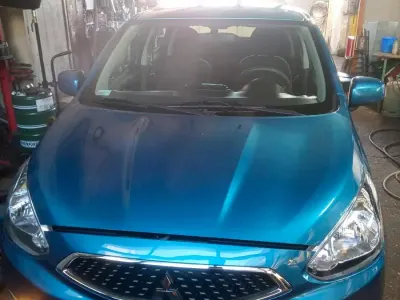 Gebraucht Mitsubishi Space Star Edition 70 PS (51 kW) 2017 Blau Kleinwagen