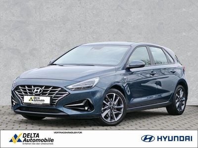 Gebraucht Hyundai i30 Trend 120 PS (88 kW) 2022 Teal blue Limousine