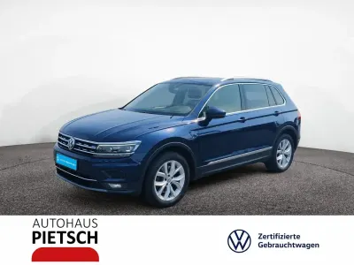 Gebraucht VW Tiguan Highline 220 PS (161 kW) 2017 Blau SUV