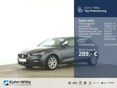 Usata Seat Leon Style 150 CV (110 kW) 2024 Grigio Berlina