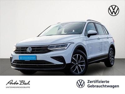Pure white Gebraucht 2022 VW Tiguan Life SUV | 26.480 € (Guter Preis)