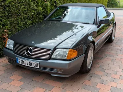 Gebraucht Mercedes SL320 231 PS (169 kW) 1994 Schwarz Cabrio