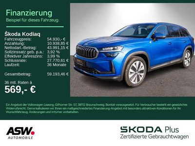 Raceblau metallic Gebraucht 2025 Skoda Kodiaq Selection SUV | 54.930 € (Teuer)