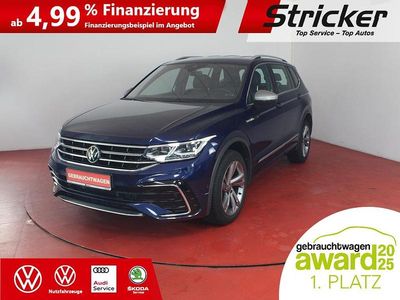 Blau Gebraucht 2022 VW Tiguan Allspace R-line SUV | 32.949 € (Guter Preis)