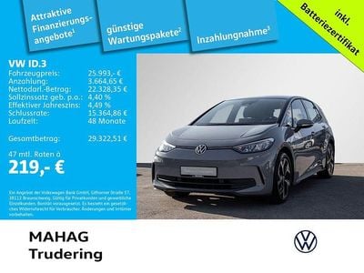 Gebraucht VW ID.3 Pro 150 kW (204 PS) 2023 Grau Kleinwagen