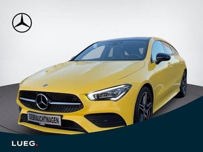 Gelb Gebraucht 2019 Mercedes CLA220 Shooting Brake Night Kombi | 27.300 € (Fairer Preis)