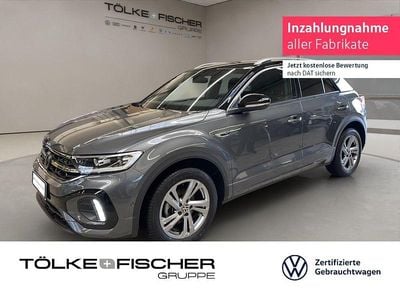 Gebraucht VW T-Roc R-line 110 PS (80 kW) 2023 Indiumgrau (metallic) SUV
