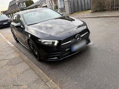 Gebraucht Mercedes A200 AMG line 163 PS (119 kW) 2021 Schwarz Kleinwagen