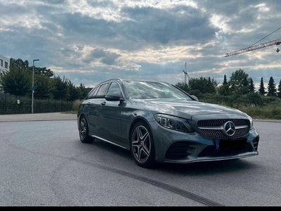 Gebraucht Mercedes C220 AMG line 194 PS (142 kW) 2018 Grau Kombi
