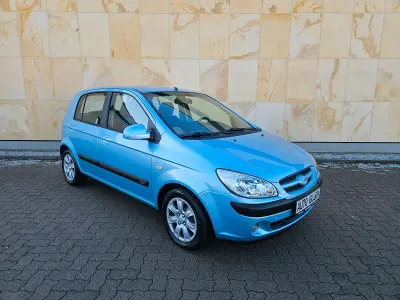 Gebraucht Hyundai Getz Basis 67 PS (49 kW) 2008 Blau Kleinwagen