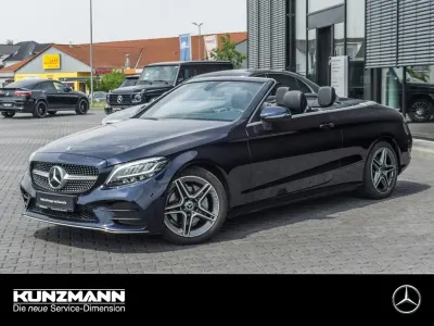 Gebraucht Mercedes C200 AMG 184 PS (135 kW) 2019 Blau Cabrio