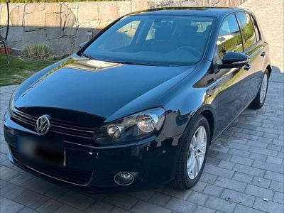 Brugt VW Golf VI Highline 122 HK (89 kW) 2009 Sort Hatchback
