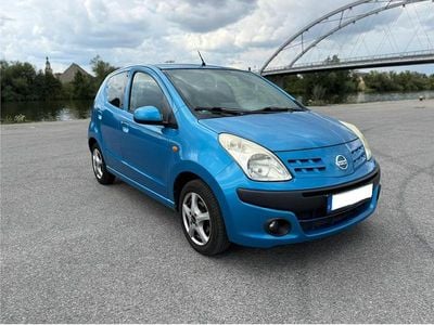 Gebraucht Nissan Pixo Acenta 68 PS (50 kW) 2010 Blau Kleinwagen