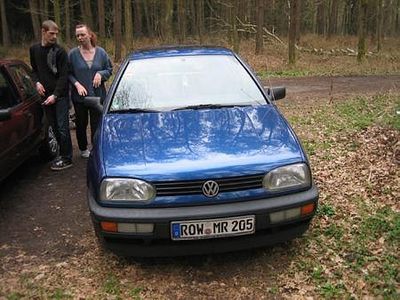 Brugt VW Golf III 102 HK (75 kW) 1994 Blå Hatchback