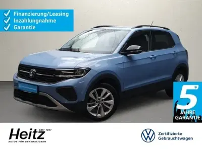 Gebraucht VW T-Cross Goal 116 PS (85 kW) 2025 Clear blue metallic SUV
