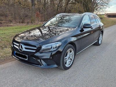 Usata Mercedes C220 194 CV (142 kW) 2020 Nero Station wagon