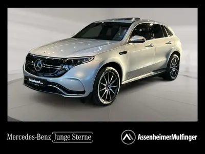 Gebraucht Mercedes EQC400 AMG 300 kW (408 PS) 2023 Metalliclack hightechsilber SUV